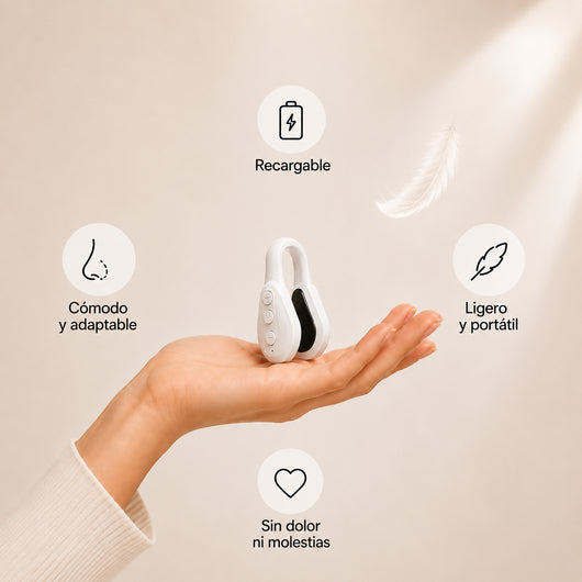 Aluna Dispositivo EMS para Modelado Nasal