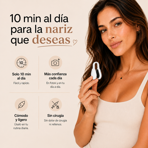 Aluna™ Moldeador de Nariz EMS con Microcorriente